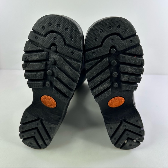 Vintage Y2K Harley-Davidson Ranger H-3015 Black Leather Biker Boots Size 6 - Picture 11 of 11